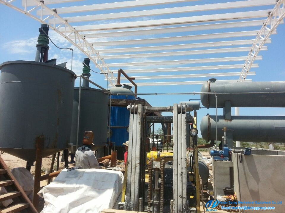 Waste oil distillation machines in Mexico(1)