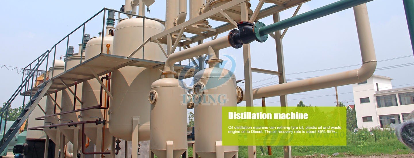 Oil  distillation  machine