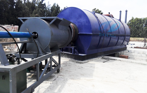 Waste Management of Waste plastic to oil machine