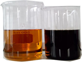 plastic oil & tire oil