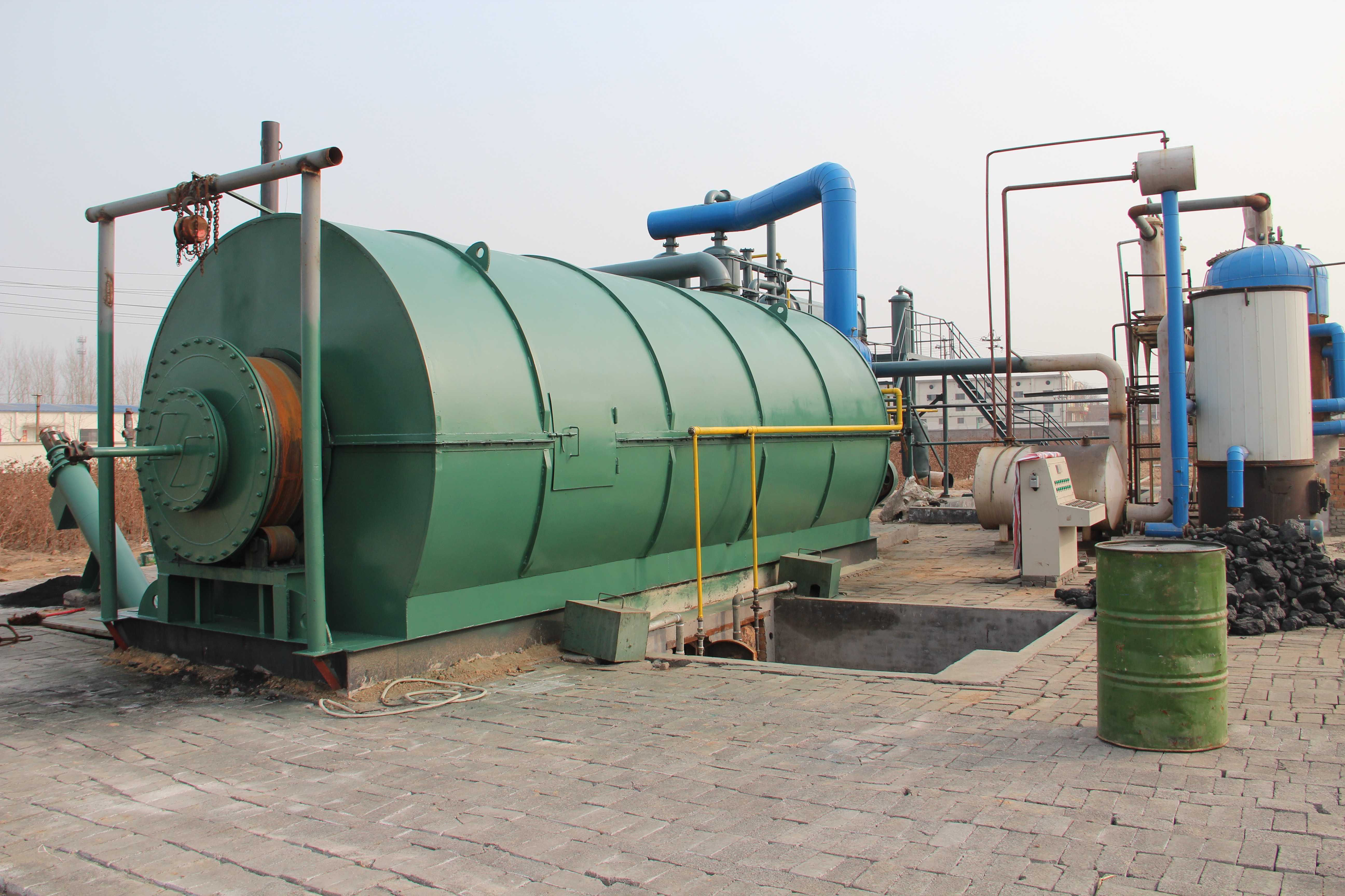rubber pyrolysis plant 