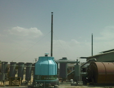 Malaysia customer bought old tire recycling machine from DOING
