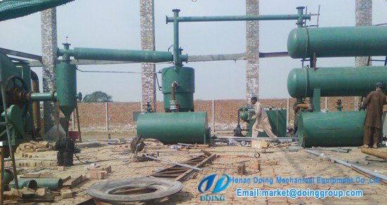 waste tire disposal way