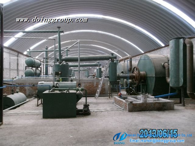 pyrolysis plant