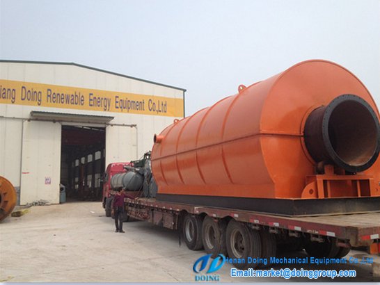 Tire recycling project report(1)