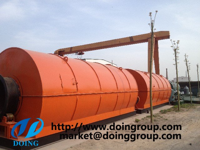 recycling pyrolysis plant