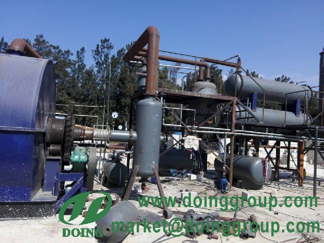 waste tyre pyrolysis