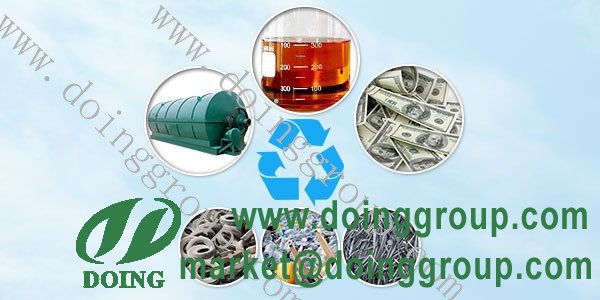 recycling pyrolysis plant