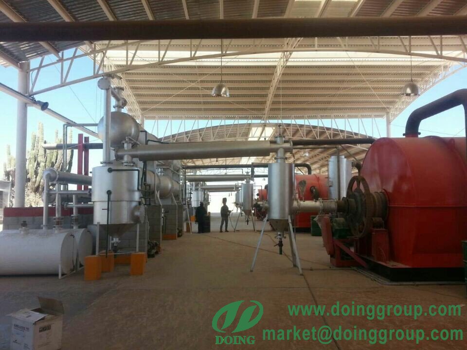 How to build waste tyre to oil pyrolysis plant