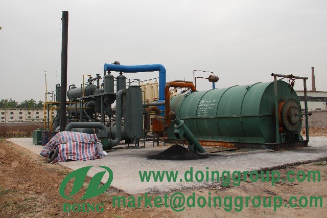 pyrolysis plant