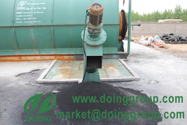 tyre pyrolysis plant