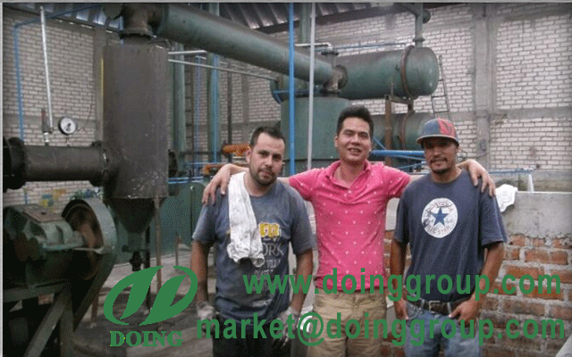 tyre recycling machine