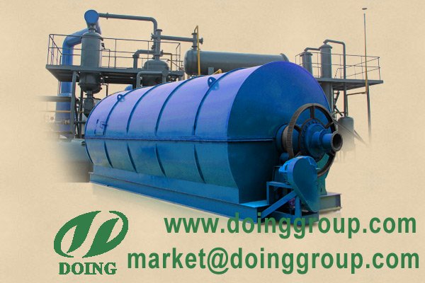 waste tyre pyrolysis plant