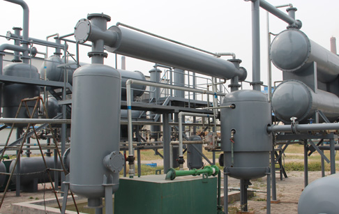 tyre pyrolysis recycling machine