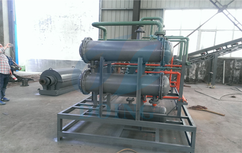 waste tire oil refining machine