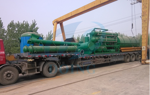 waste tire recycling plant