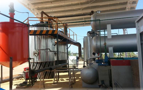 waste oil refinery machine