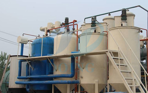 waste engine oil distillation plant