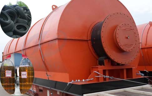 waste tyre recycling plant