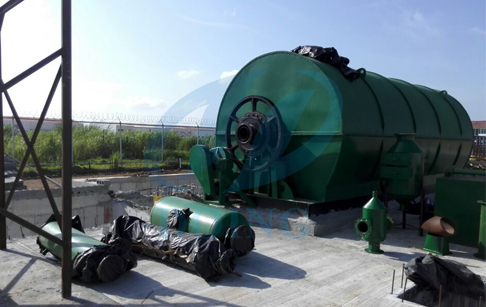 pyrolysis plant installed in Panama