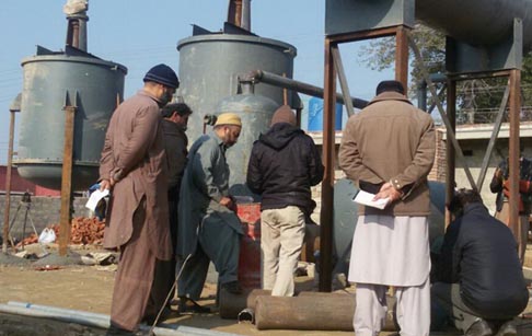 waste oil to diesel plant