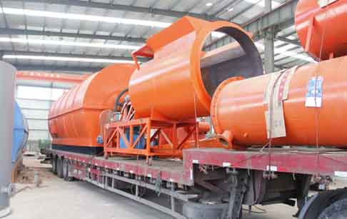 tyre to oil plant