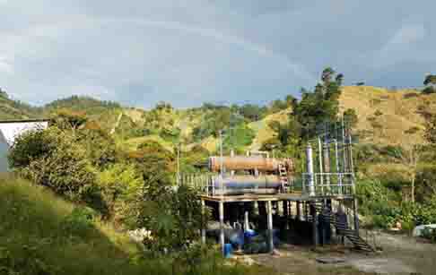plastic recycling plant