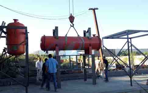 tyre pyrolysis plant