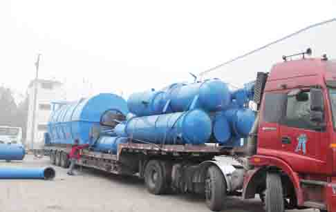 tire recycling plant