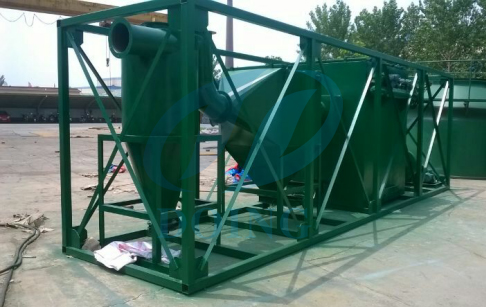 tyre recycling plant
