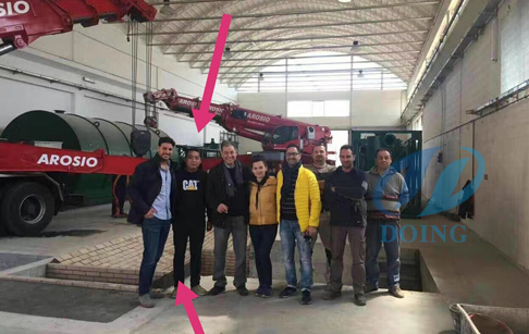 Italy tire recycling plant